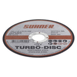 Disques à tronçonner version fine TURBO DISC