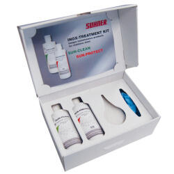 Stainless steel care kit