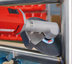 Abrasive tools for fillet weld grinders